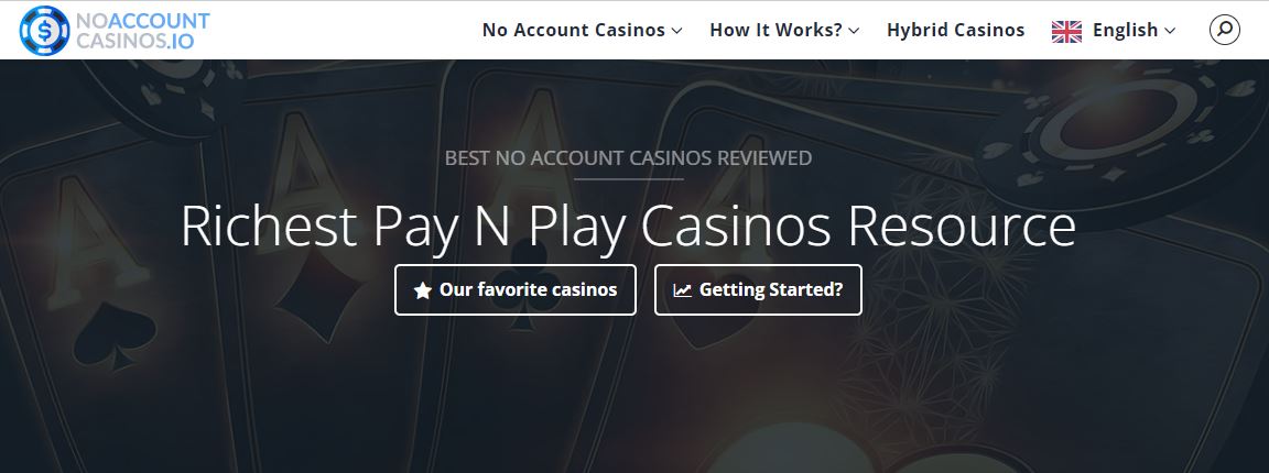 Advantages of Casinos Without Registration