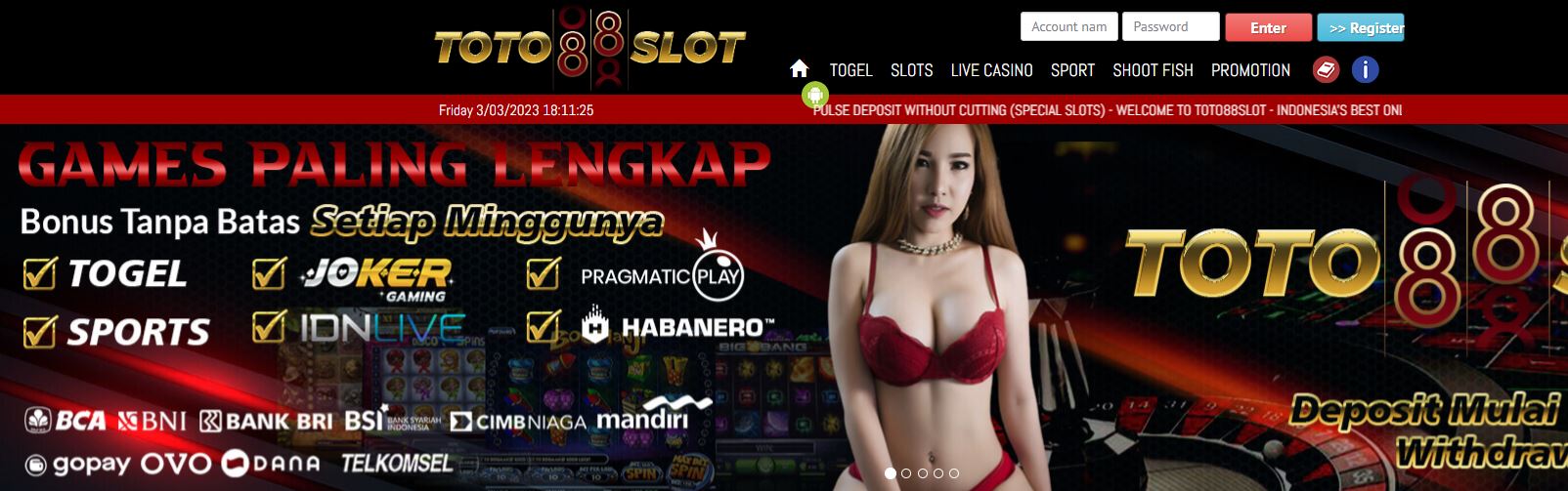 Toto88 Online Casino