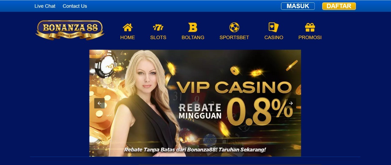 Playing Online Casino Games At Bonanza88